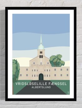Vridsløselille Fængsel, byplakater til stuen