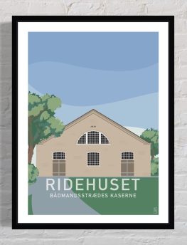 Den Grå Hal byplakater til stuen